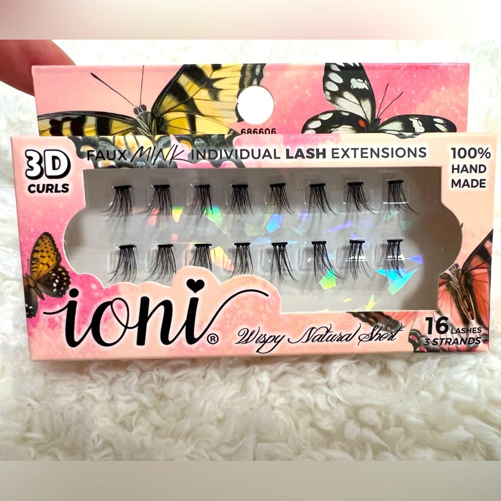 💕Ioni individual lash extensions, eyelash, women lashes💕